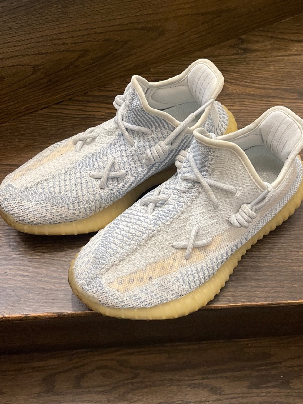 Adidas Yeezy Boost 350 V2 Cloud White Non Reflective US 7.5 shoe sneaker FW3043